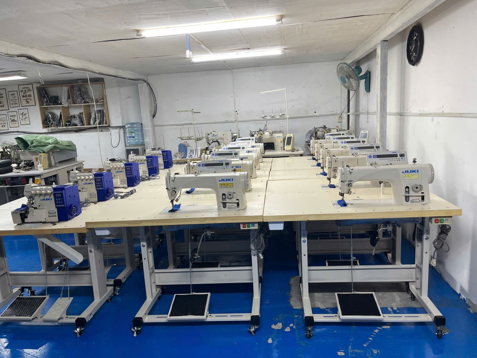 Các dòng máy may công nghiệp hiện đại được cho thuê tại Ánh Linh